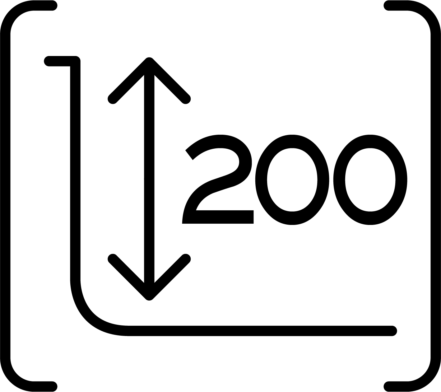 Bowl Depth 200